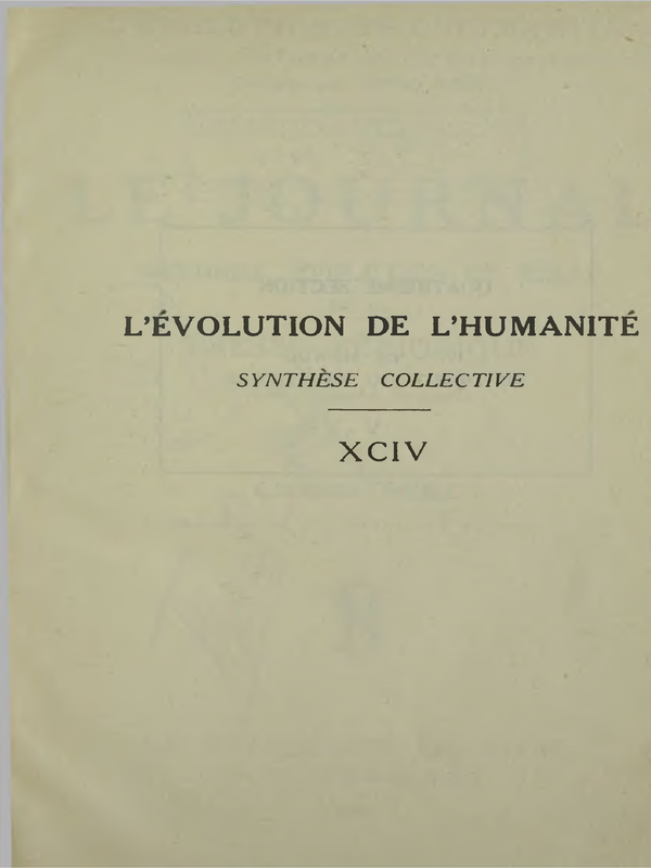 Le Journal origines, evolution et role de la presse periodique
