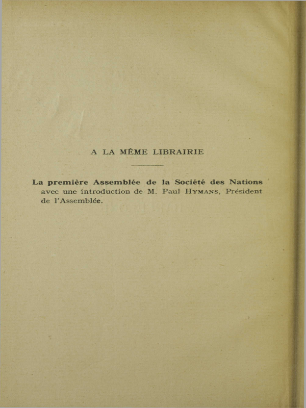 La conference de la Societe des Nations a Barcelone