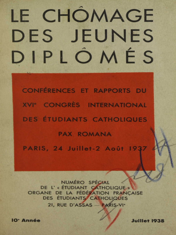 Le chomages des jeunes diplomes