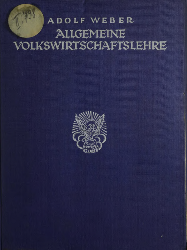 Volkswirtschaftslehre : T.1-