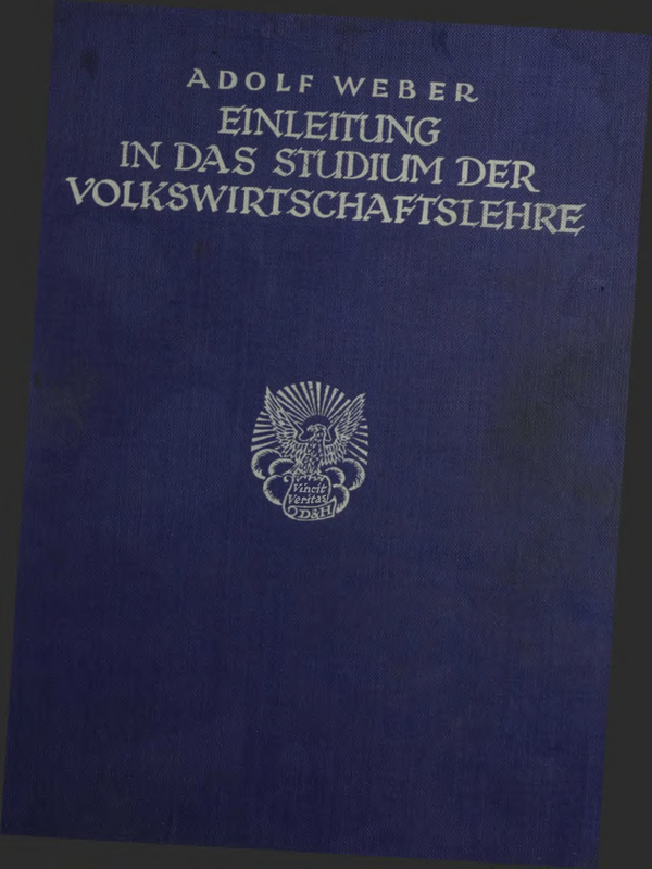 Volkswirtschaftslehre : Т.1-