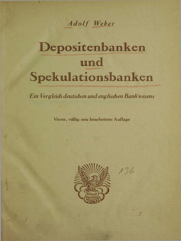 Depositenbanken und Spekulationsbanken