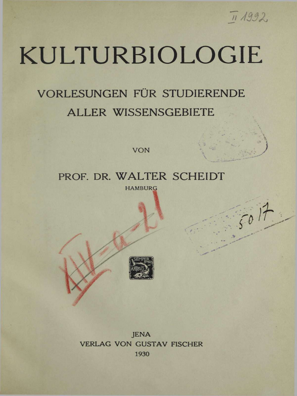 Kultur Biologie