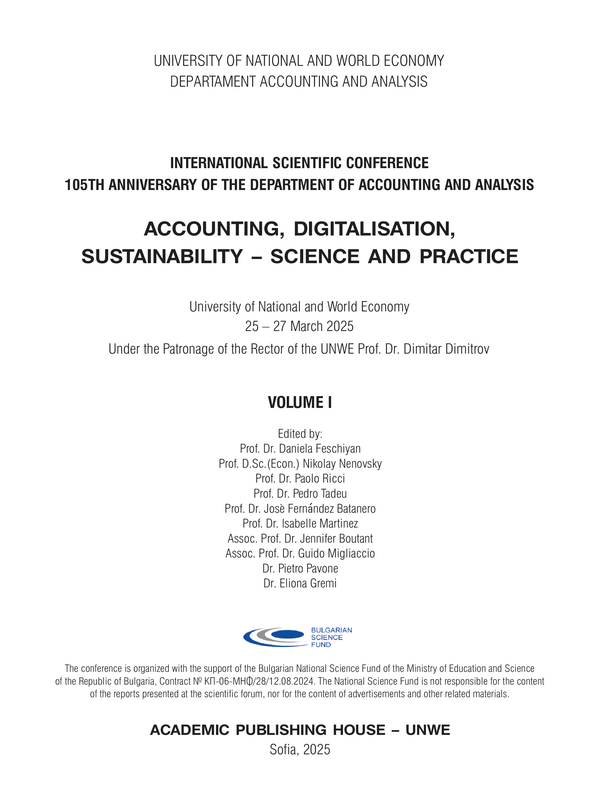 Accounting, Digitalisation,Sustainability - Science and Practice : Vol. I - II