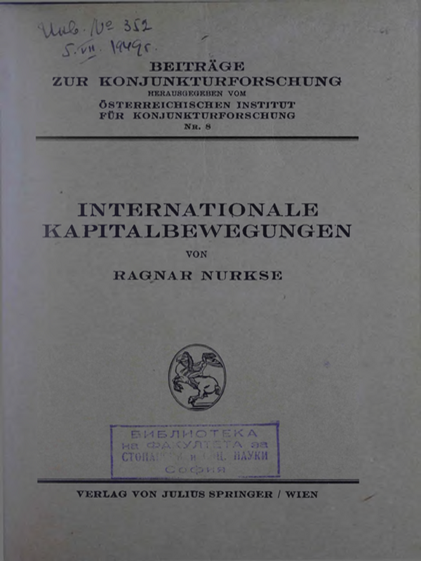 Osterreichischen institut fur konjunkturforschung