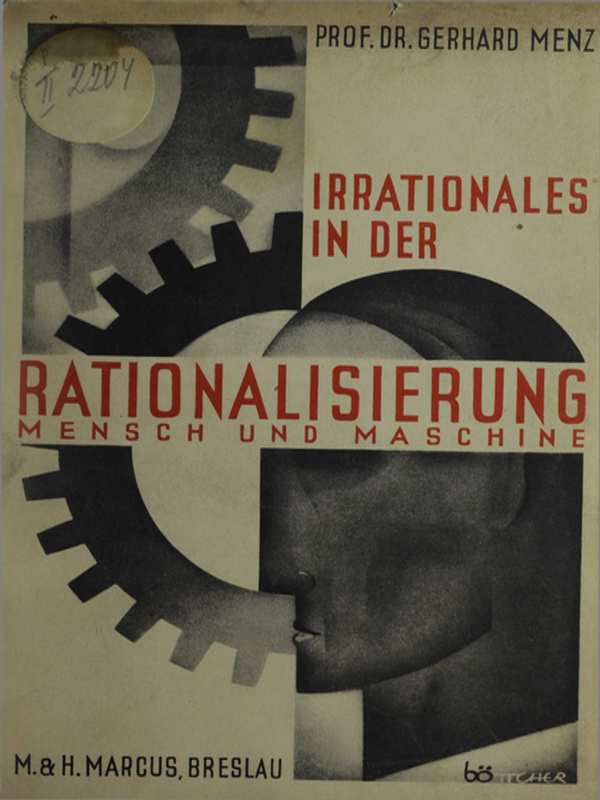 Irrationales in der Rationalisierung mensch und maschine
