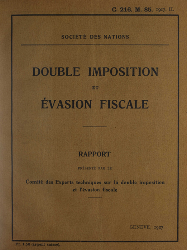 Double imposition et evasion fiscale