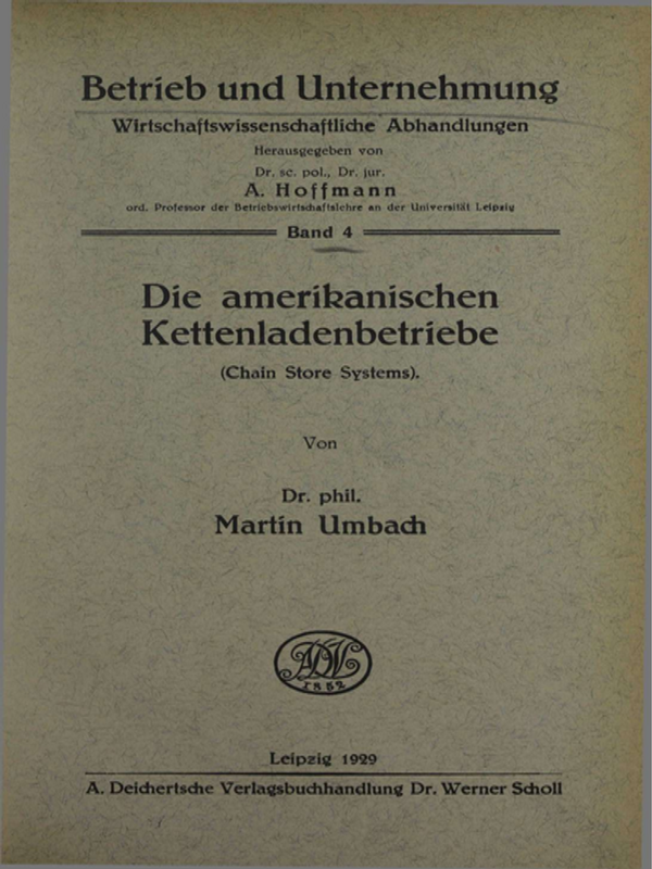 Betrieb und Unternehmung : B. 1 -