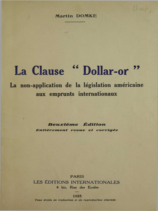 La clause “Dollar-or”