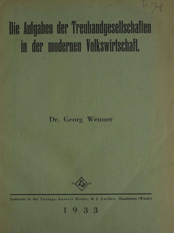 Die Aufgaben der Treuhandgesellschaften in der modernen Volkswirtschaft