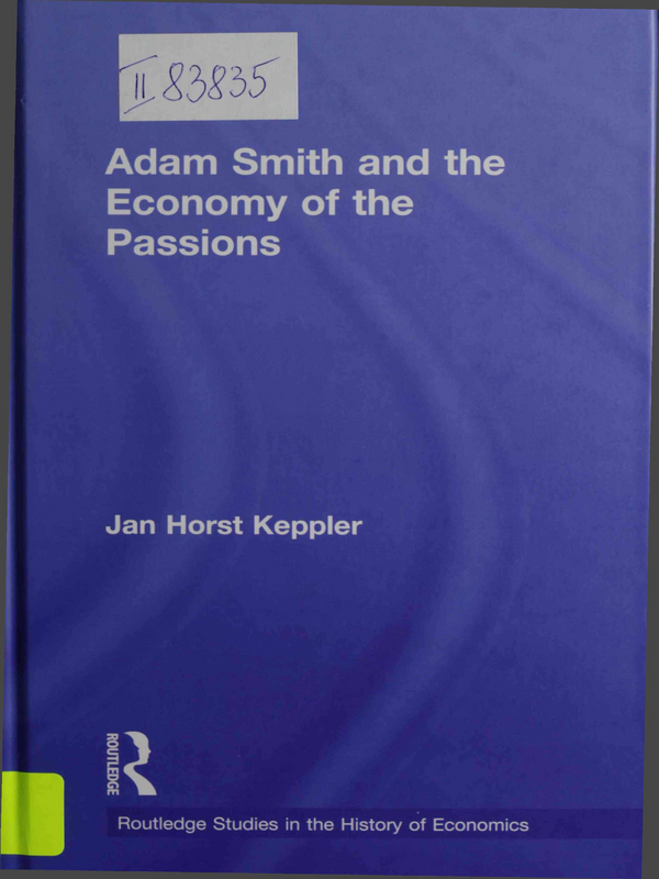 Adam Smith and the Economy of the Passions
