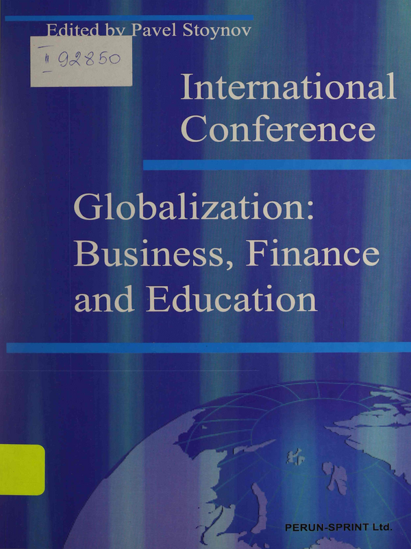 Globalization: Business, Finance and Education GB-2022