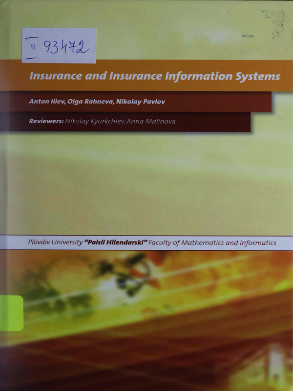 Insurance and Insurance Information Systems