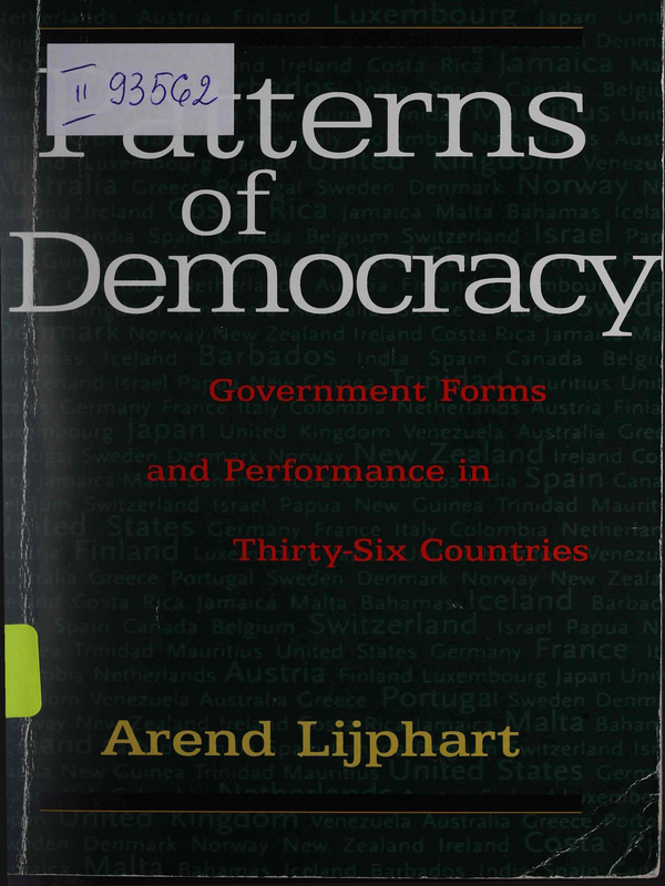 Patterns of Democracy