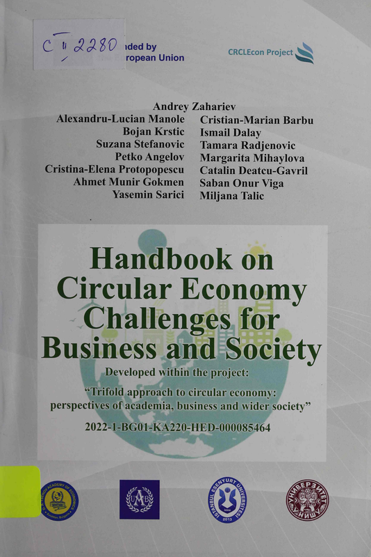 Handbook on Circular Economy Challenges for Business and Society