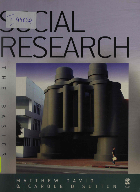 Social Research: The Basics